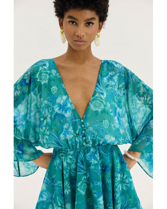 Hemithea Celine Green Φόρεμα