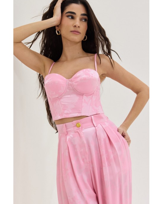 Hemithea Charis Pink Τοπ