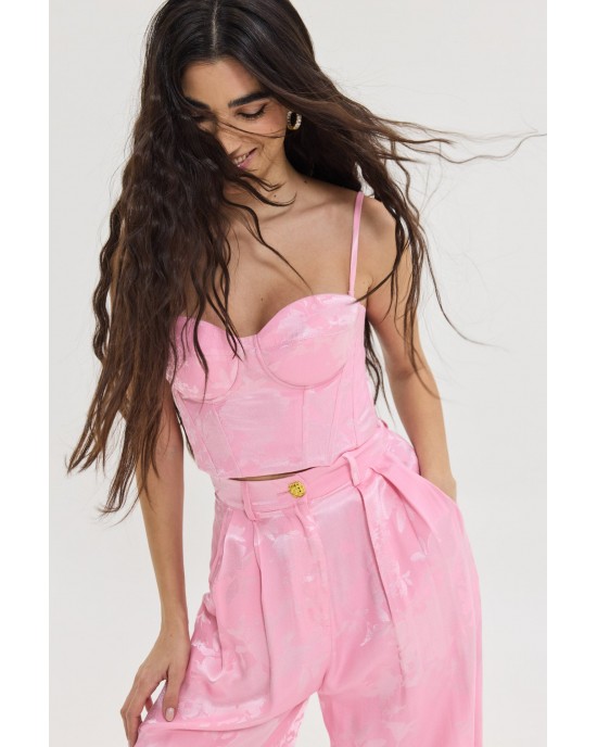 Hemithea Charis Pink Τοπ