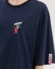 Hemithea Cheetah Miragia T-shirt Blue Μπλούζα
