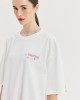 Hemithea Cheetah Rainbow Floyd T-shirt Off White Μπλούζα