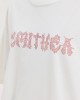 Hemithea Cheetah Metal Vibes T-shirt Off White Μπλούζα