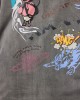 Hemithea Cheetah Rock On T-shirt Used Grey Μπλούζα