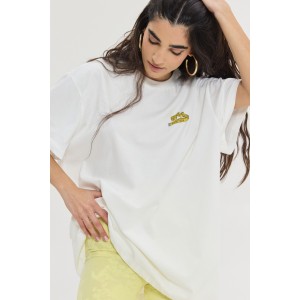 Hemithea Cheetah Sewing Box T-shirt Off White Μπλούζα