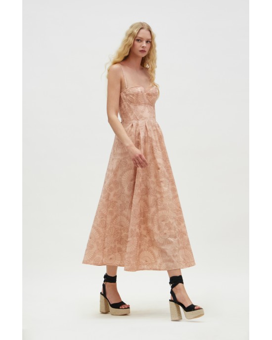 Hemithea Crystal Nude Pink Φόρεμα Hemithea Crystal Nude Pink Φόρεμα