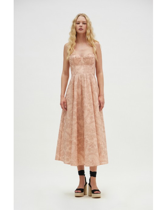 Hemithea Crystal Nude Pink Φόρεμα Hemithea Crystal Nude Pink Φόρεμα