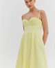 Hemithea Crystal Banana Yellow Φόρεμα Hemithea Crystal Banana Yellow Φόρεμα