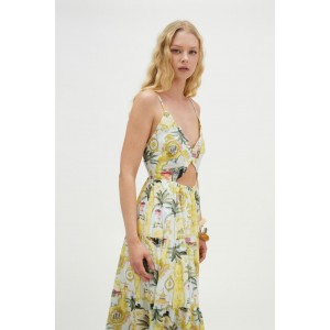 Hemithea Ether Sky Blue Φόρεμα