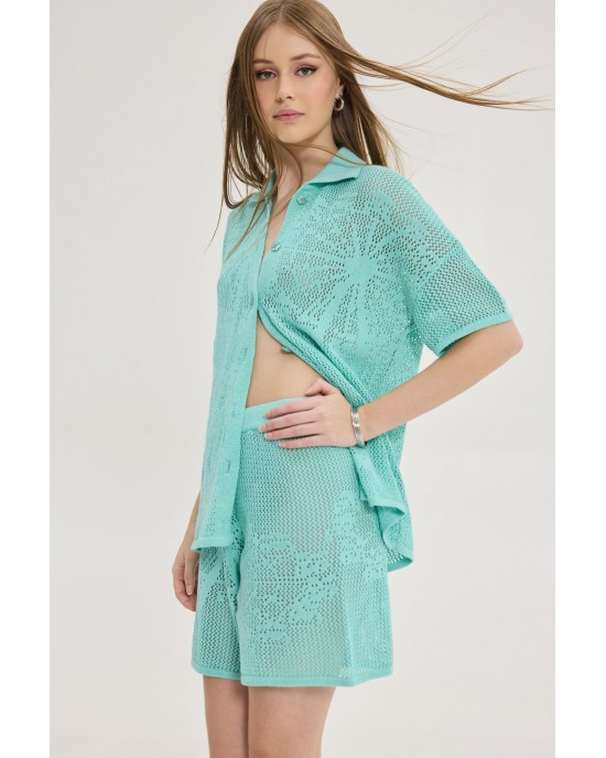 Hemithea Fiji Aqua Σορτς