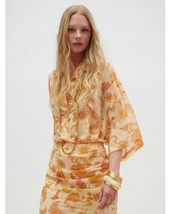 Hemithea Granada Banana Yellow Πουκάμισο Hemithea Granada Banana Yellow Πουκάμισο