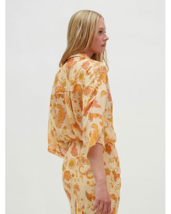 Hemithea Granada Banana Yellow Πουκάμισο Hemithea Granada Banana Yellow Πουκάμισο