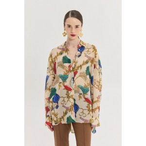 Hemithea Heather Gold Πουκάμισο