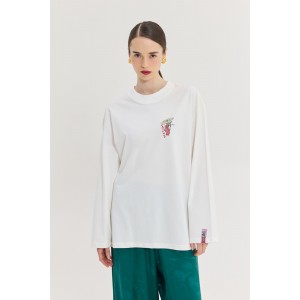 Hemithea Hermes T-shirt Off White Μπλούζα