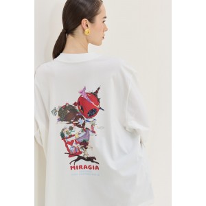 Hemithea Hermes T-shirt Off White Μπλούζα