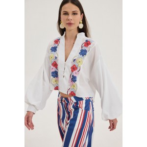 Hemithea Isley White Μπλούζα