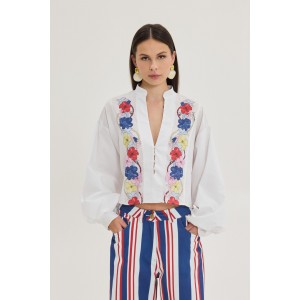 Hemithea Isley White Μπλούζα