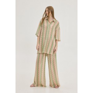 Hemithea Janna Green Πουκάμισο