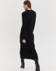 Hemithea Janus Knitted Black Φόρεμα