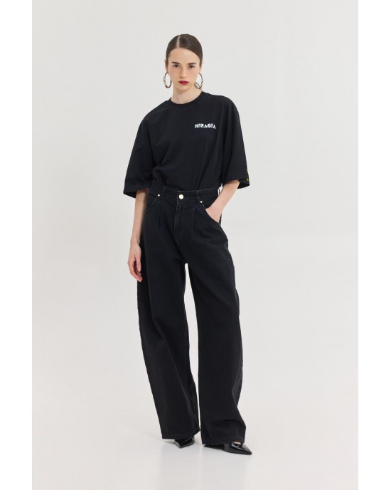 Hemithea Libra Denim Black Παντελόνι