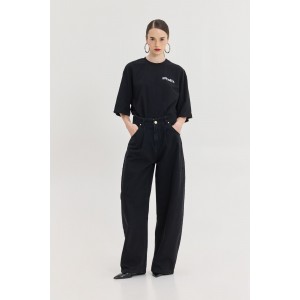 Hemithea Libra Denim Black Παντελόνι