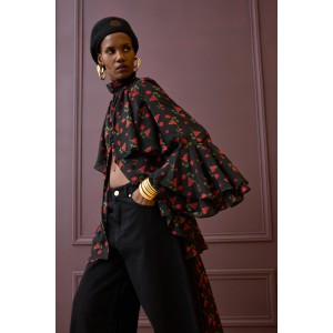 Hemithea Long Island Top Black Μπλούζα