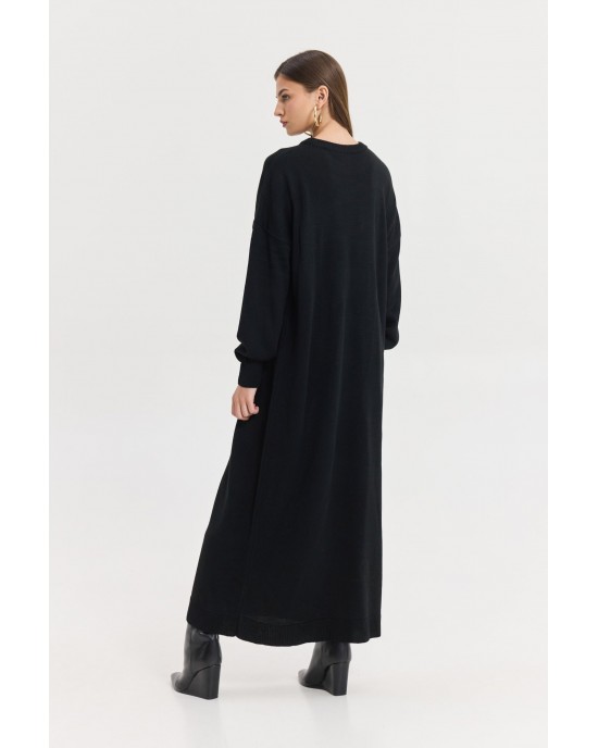 Hemithea Milkway Knitted Black Φόρεμα