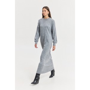 Hemithea Milkway Knitted Grey Φόρεμα