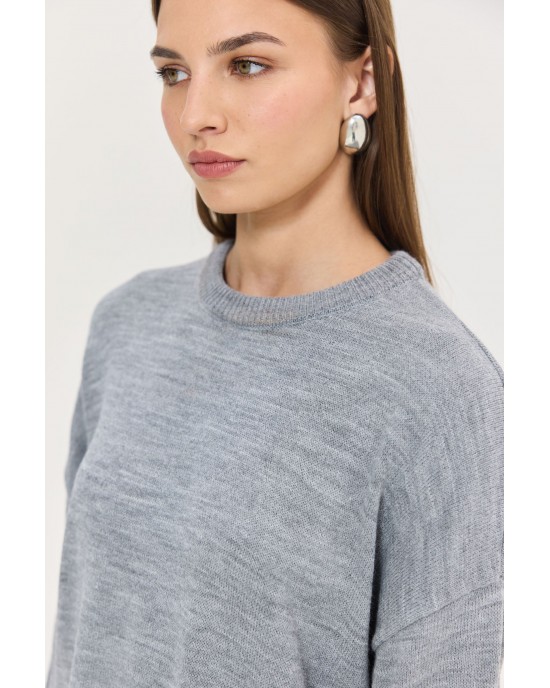 Hemithea Milkway Knitted Grey Φόρεμα