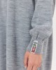 Hemithea Milkway Knitted Grey Φόρεμα