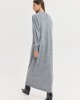 Hemithea Milkway Knitted Grey Φόρεμα
