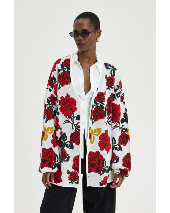 Hemithea Old Fashioned Red Ζακέτα