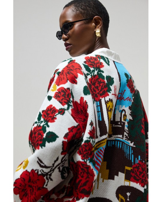 Hemithea Old Fashioned Red Ζακέτα