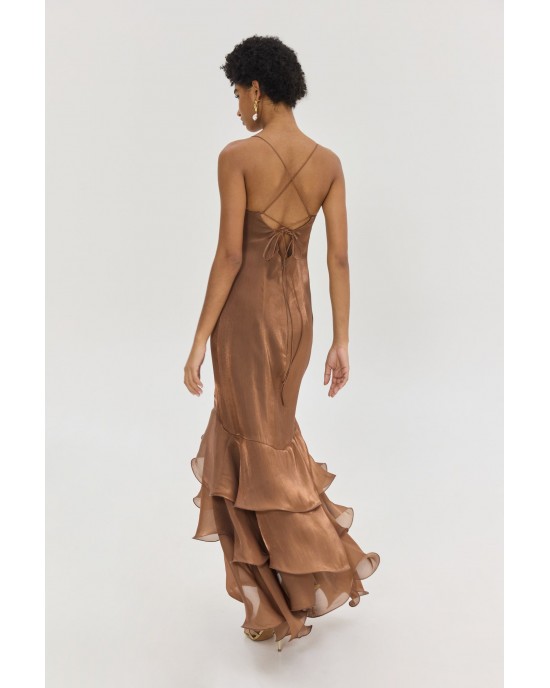 Hemithea Olsi Brown Φόρεμα