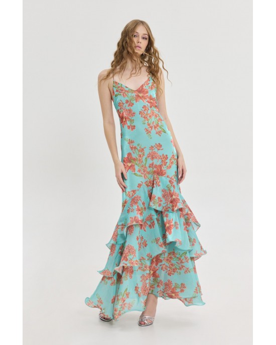 Hemithea Olsi Aqua Φόρεμα