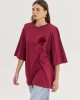 Hemithea Sahara T-shirt Bordeaux Μπλούζα
