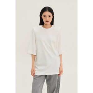 Hemithea Sahara Flower T-shirt Ecru Μπλούζα