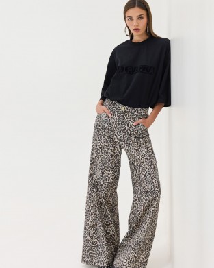 Hemithea Salem Leopard Παντελόνι