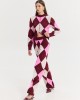 Hemithea Solaris Knitted Bordeaux Παντελόνι