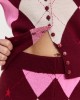 Hemithea Solaris Knitted Bordeaux Παντελόνι