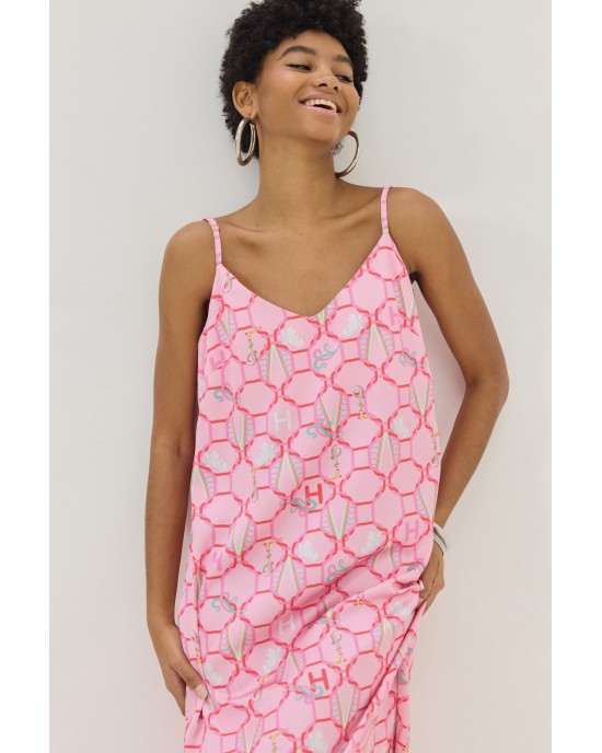 Hemithea Teresa Pink Φόρεμα
