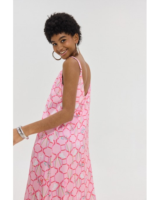 Hemithea Teresa Pink Φόρεμα