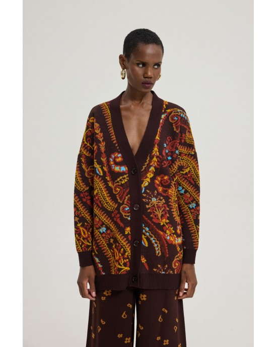 Hemithea Whiskey Sour Bordeaux Ζακέτα