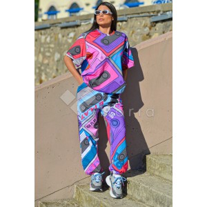 Ice Play Παντελόνι Φόρμας Πολύχρωμο