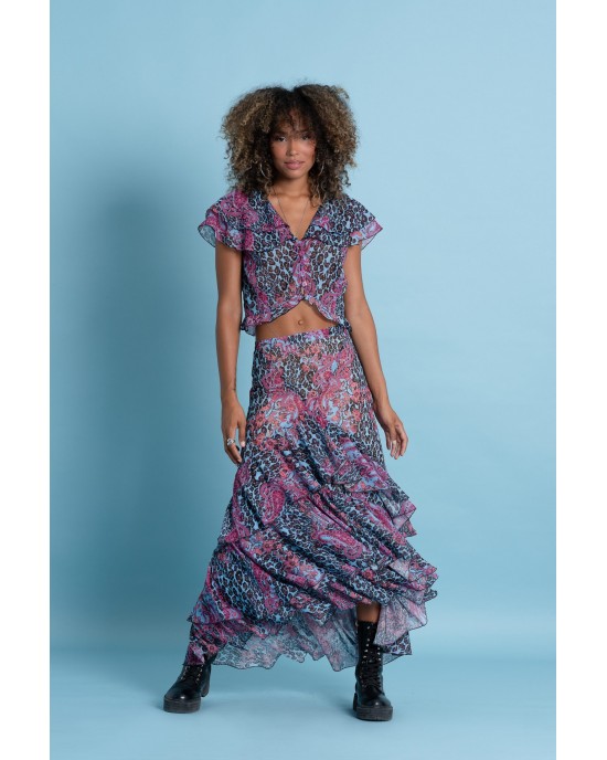 Iraida Sardinia Top & Maxi Φούστα