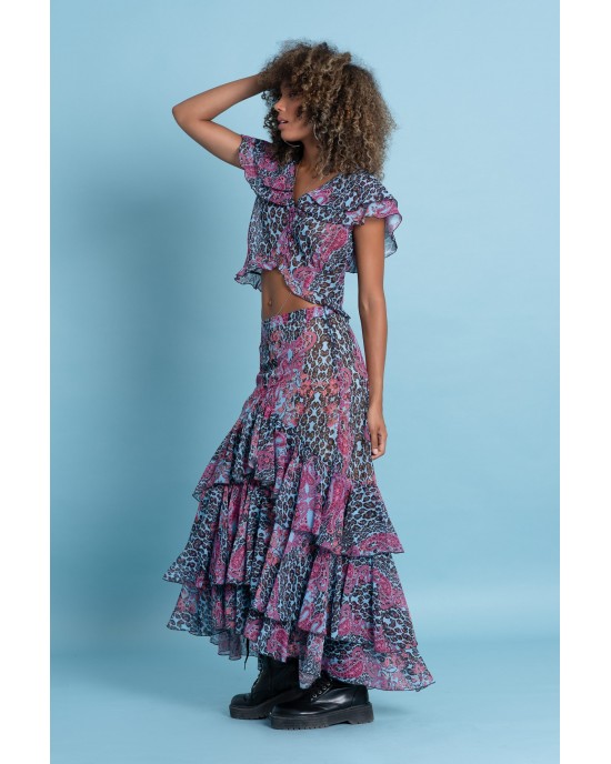 Iraida Sardinia Top & Maxi Φούστα
