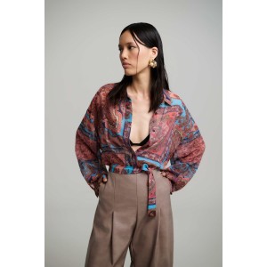 Iraida Aisha Oversized Πουκάμισο