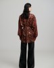 Iraida Alba Oversized Foiled Πουκάμισο