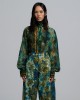 Iraida Bellina Green Oversized Πουκάμισο