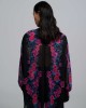 Iraida Brea Black Oversized Πουκάμισο