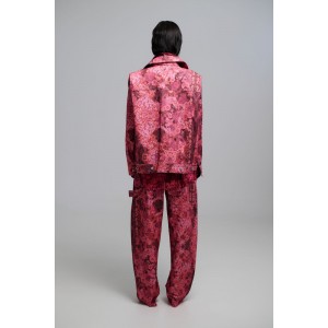 Iraida Evita Fuchsia Denim Τζάκετ